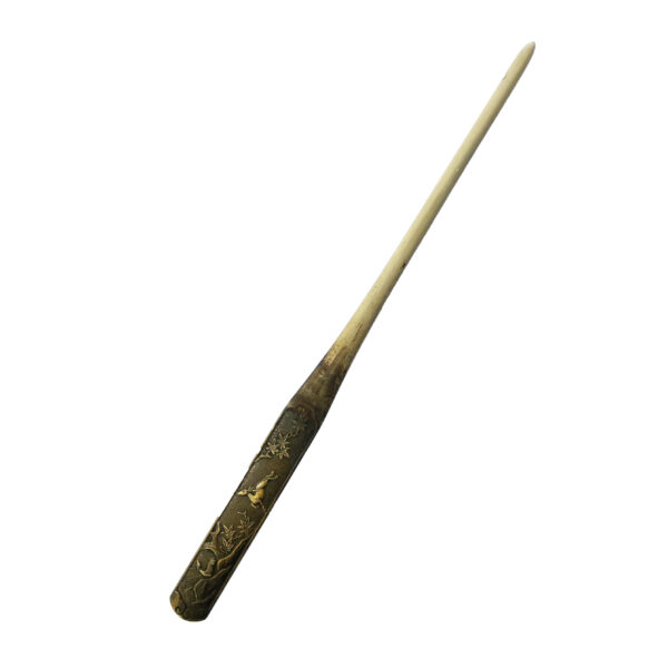 Antique Japanese Sword Wakizashi Attributed to Kashu Kanewaka<br> NTHK Kanteisho Certificate for the blade - Image 23