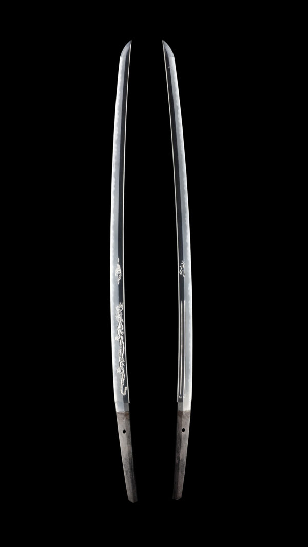 Antique Japanese Sword Katana Attributed to Jumyo<br> NTHK Kanteisho Certificate for the blade - Image 7