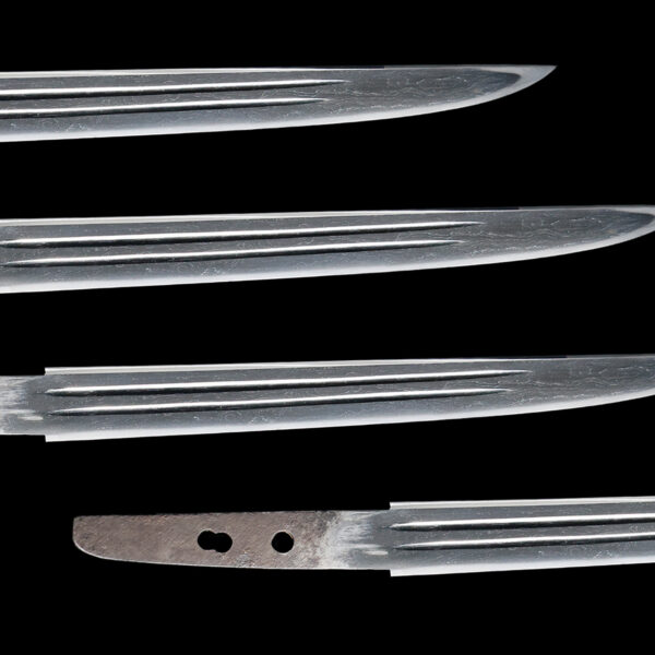 Antique Japanese Sword Tanto Attributed to Tsukushi Nobukuni<br>NBTHK <span style="color: #ff0000;">Hozon </span>Certificate - Image 3
