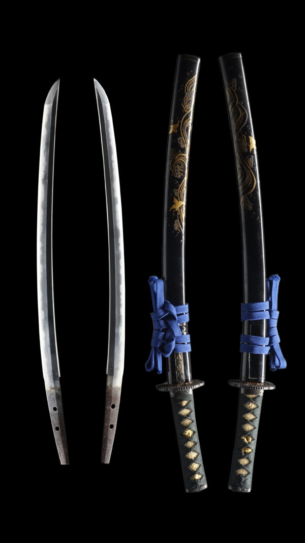 Antique Japanese Sword Wakizashi Attributed to Kashu Kanewaka<br> NTHK Kanteisho Certificate for the blade - Image 8