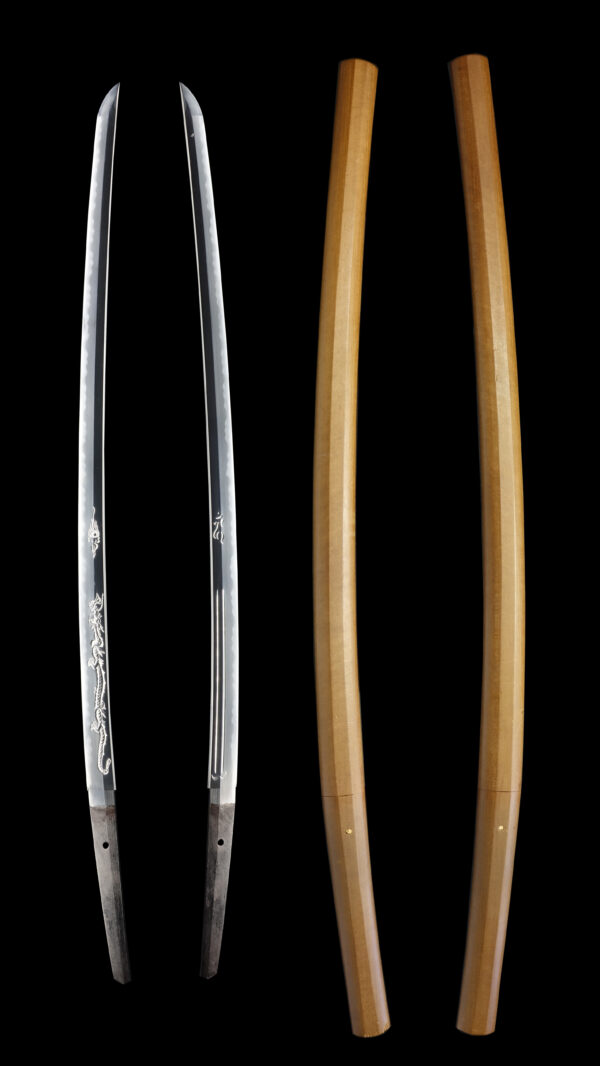 Antique Japanese Sword Katana Attributed to Jumyo<br> NTHK Kanteisho Certificate for the blade - Image 8
