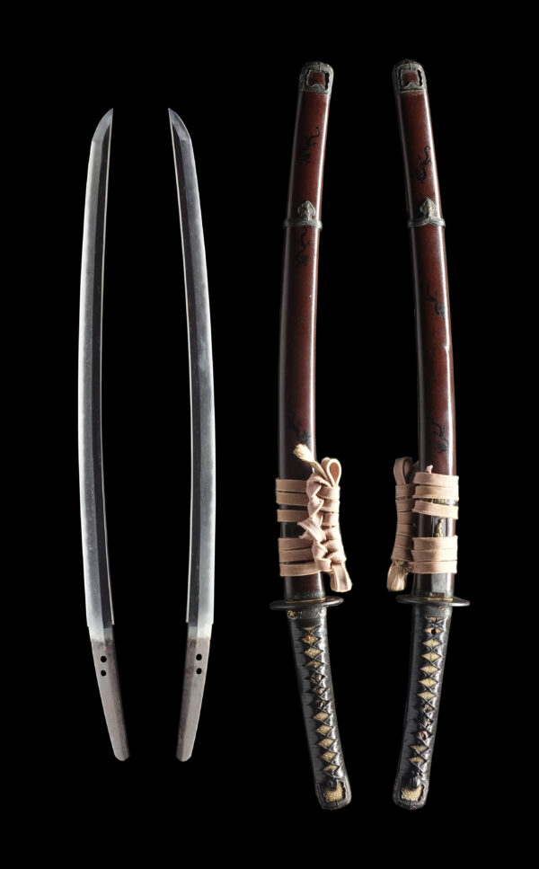 Antique Japanese Sword Wakizashi attributed to Uda<br>NBTHK Kicho Certificate - Image 8