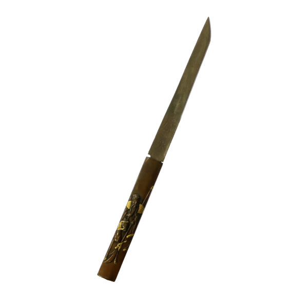 Antique Japanese Sword Tanto signed by Yamato Daijo Kaneshige<br>NBTHK <span style="color: #ff0000;">Hozon </span>Certificate - Image 21