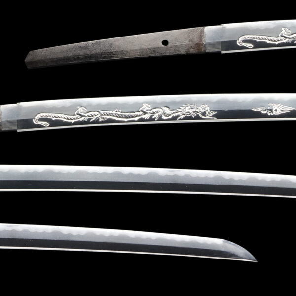 Antique Japanese Sword Katana Attributed to Jumyo<br> NTHK Kanteisho Certificate for the blade - Image 2
