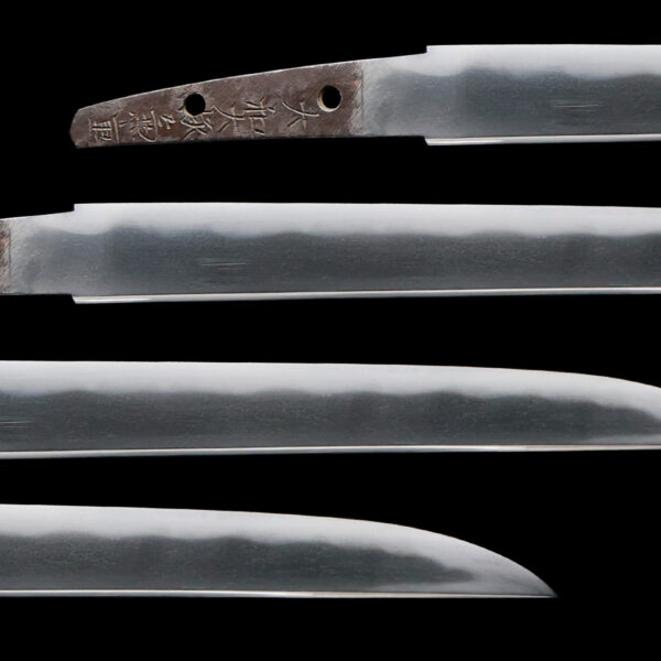 Antique Japanese Sword Tanto signed by Yamato Daijo Kaneshige<br>NBTHK <span style="color: #ff0000;">Hozon </span>Certificate - Image 2