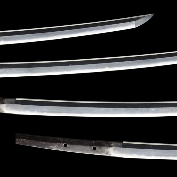 Antique Japanese Sword Katana Signed by Munesada <br>NBTHK <span style="color: #ff0000;">Hozon </span>Certificate - Image 3
