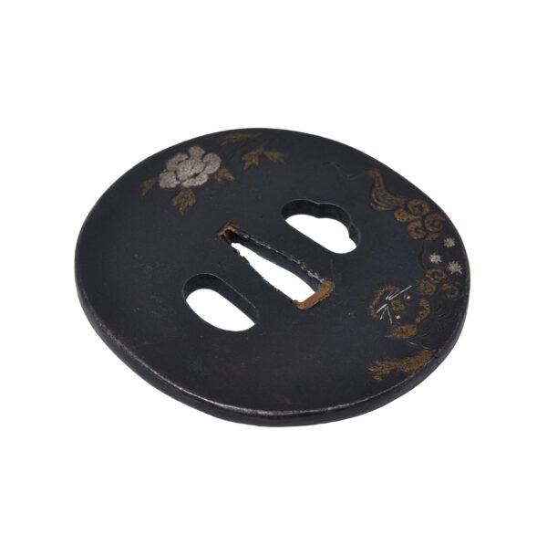 Antique Tsuba for Samurai Sword (T-795) - Image 6
