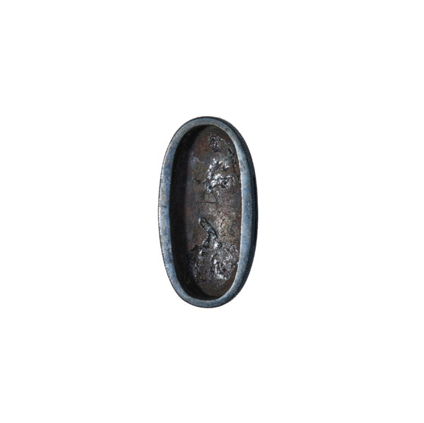 Antique Fuchi Kashira for Samurai Sword with NBTHK <strong><span style="color: #ff0000;">Hozon</span></strong> Certificate (F-55) - Image 5