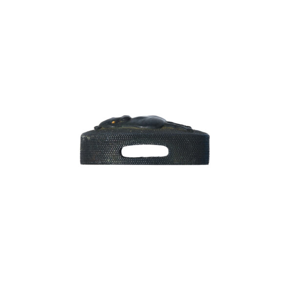 Antique Fuchi Kashira for Samurai Sword with NBTHK <strong><span style="color: #ff0000;">Hozon</span></strong> Certificate (F-55) - Image 6