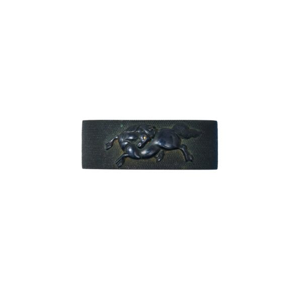 Antique Fuchi Kashira for Samurai Sword with NBTHK <strong><span style="color: #ff0000;">Hozon</span></strong> Certificate (F-55) - Image 10