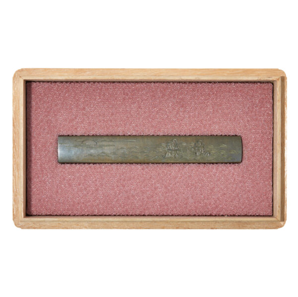 Antique Kozuka<br> for Samurai Sword<br> with NBTHK <strong><span style="color: #ff0000;">Hozon</span></strong> Certificate (K-79) - Image 3