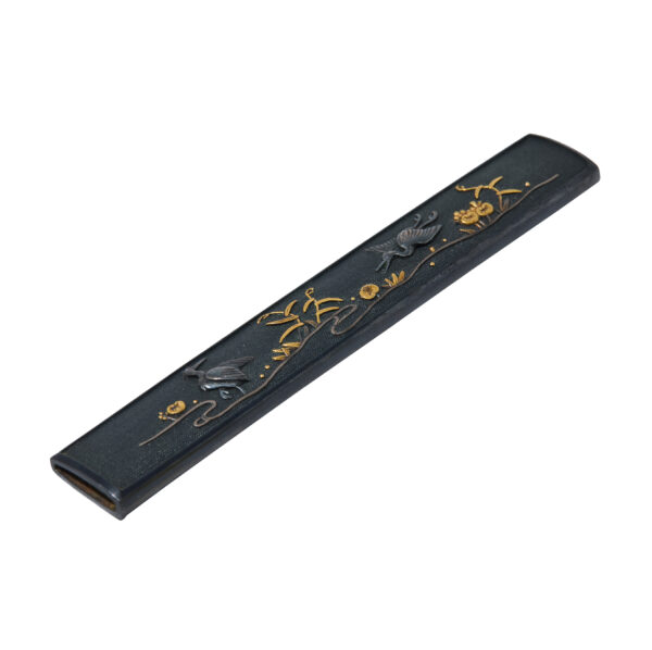 Antique Kozuka<br> for Samurai Sword<br> with NBTHK <strong><span style="color: #ff0000;">Hozon</span></strong> Certificate (K-77) - Image 6
