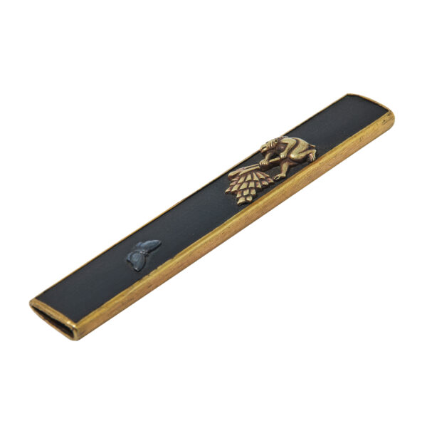 Antique Kozuka<br> for Samurai Sword<br> with NBTHK<span style="color: #ff0000;"><strong> Tokubetsu Hozon</strong> </span>Certificate (K-81) - Image 6