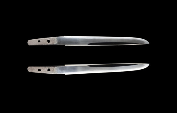 Antique Japanese Sword Tanto Signed by Munetsugu<br> NBTHK <span style="color: #ff0000;">Hozon </span>Certificate for the blade &  <span style="color: #ff0000;"><strong> Tokubetsu Hozon</strong> </span> Certificate for the Koshirae - Image 12