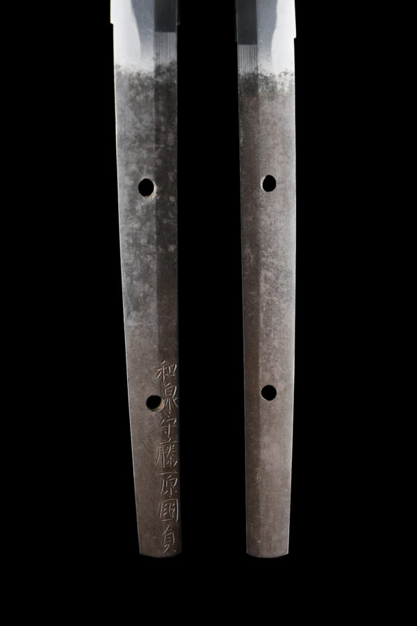 Antique Japanese Sword Katana Signed by Izumi no Kami Fujiwara Kunisada<br>NBTHK<span style="color: #ff0000;"><strong> Tokubetsu Hozon</strong> </span>Certificate - Image 9