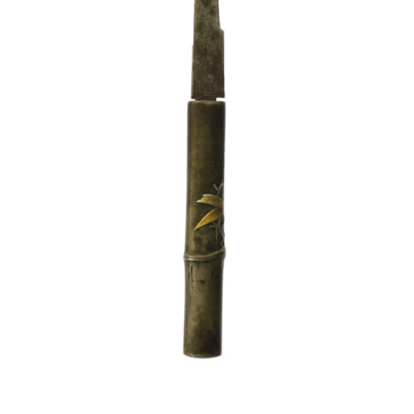 Antique Japanese Sword Tanto Signed by Munetsugu<br> NBTHK <span style="color: #ff0000;">Hozon </span>Certificate for the blade &  <span style="color: #ff0000;"><strong> Tokubetsu Hozon</strong> </span> Certificate for the Koshirae - Image 22