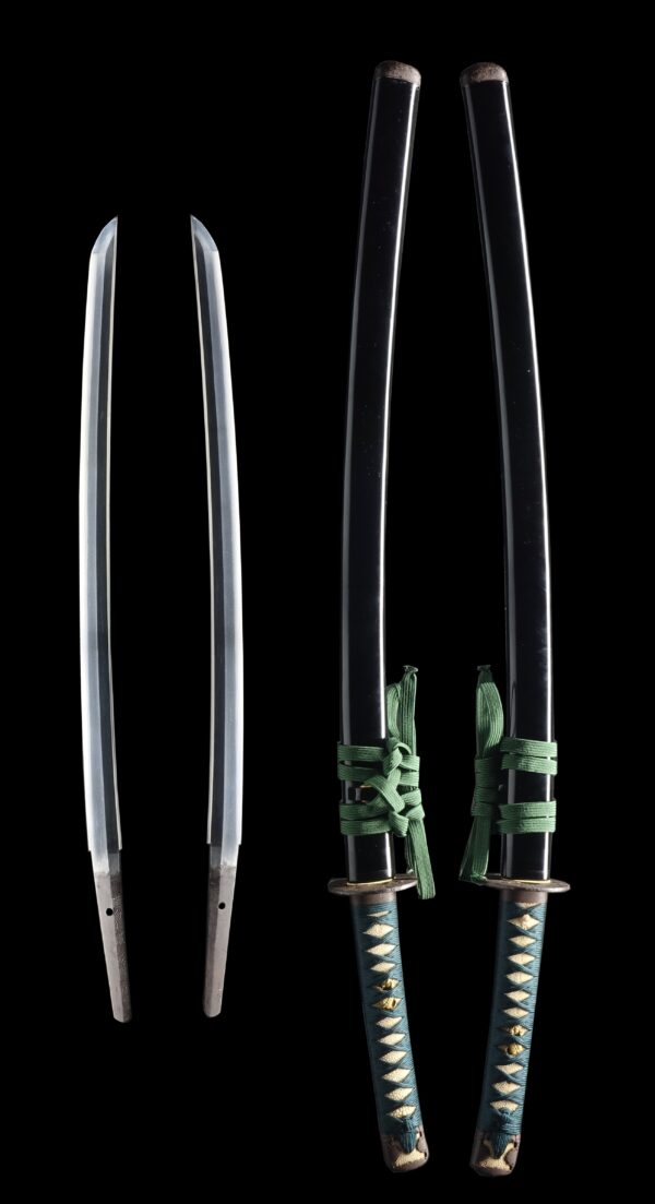 Antique Japanese Sword Wakizashi Signed by Nagamichi<br>NBTHK <span style="color: #ff0000;"><strong>Tokubetsu Hozon</strong> </span>Certificate - Image 8