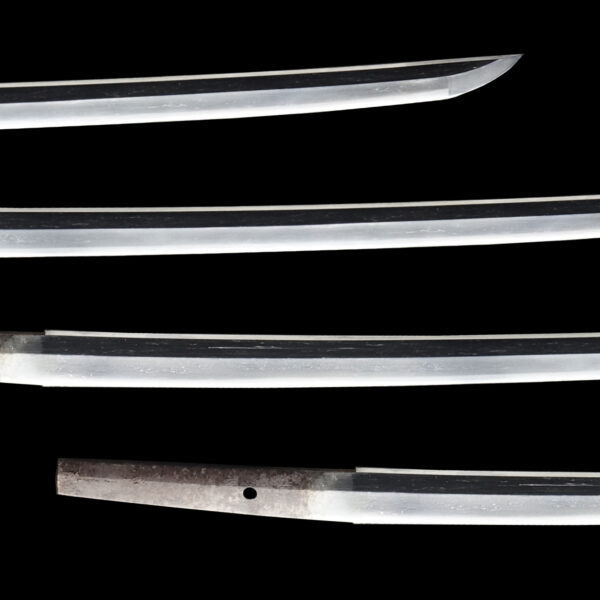 Antique Japanese Sword Wakizashi Attributed to Uda<br>NBTHK <span style="color: #ff0000;">Hozon</span> Certificate - Image 3