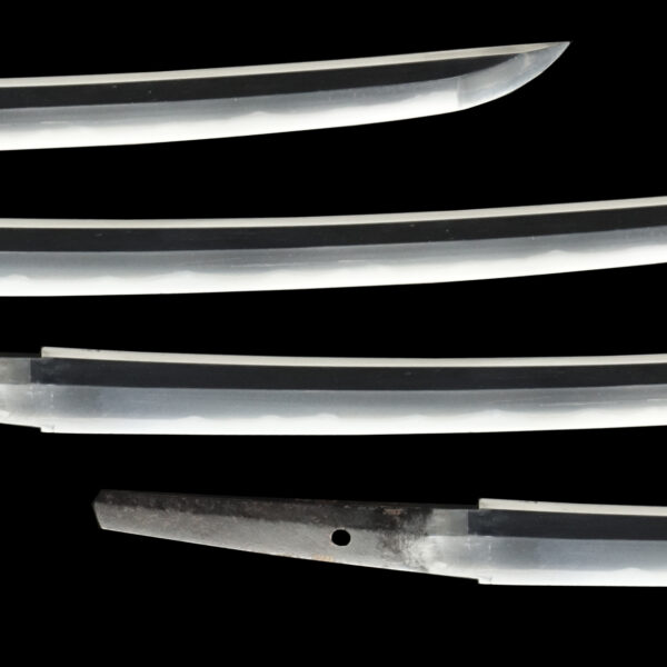 Antique Japanese Sword Wakizashi signed by Kanemune <br> NTHK Kanteisho Certificate for the blade - Image 3