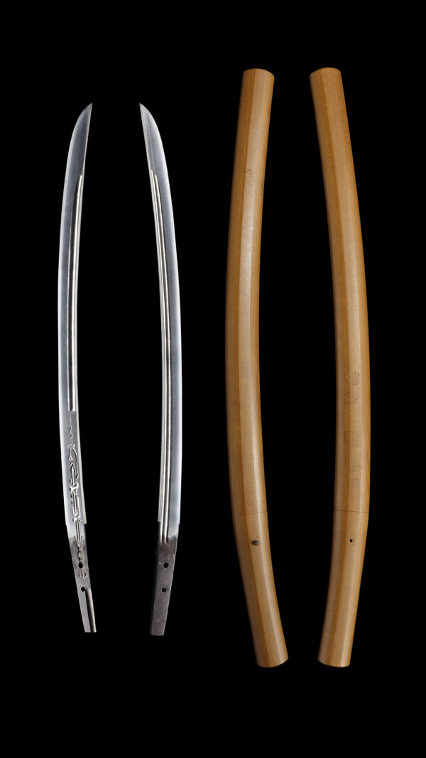 Antique Japanese Sword Wakizashi Attributed to Yamashiro Osumi no Jo Masahiro<br> NTHK Kanteisho Certificate - Image 8