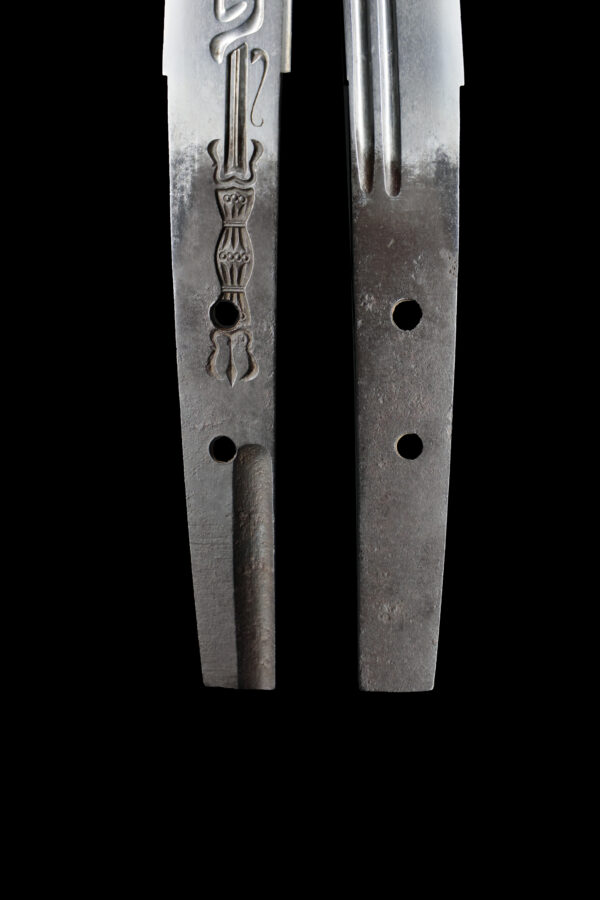 Antique Japanese Sword Wakizashi Attributed to Yamashiro Osumi no Jo Masahiro<br> NTHK Kanteisho Certificate - Image 9