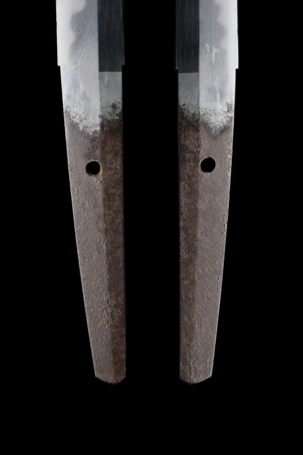 Antique Japanese Sword Wakizashi Attributed to Kaneuji<br> NTHK Kanteisho Certificate - Image 11