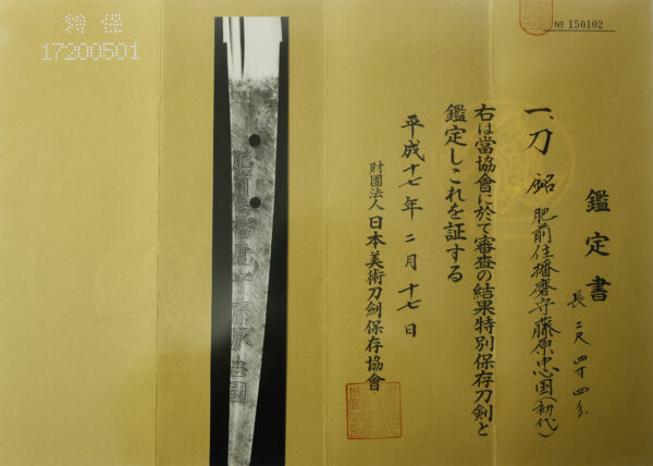 Antique Japanese Sword Katana Signed by Tadakuni <br>NBTHK <span style="color: #ff0000;"><strong>Tokubetsu Hozon</strong> </span>Certificate - Image 21