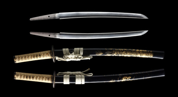 Antique Japanese Sword Wakizashi Signed by Yamato no Kami Yoshimichi<br>NBTHK <span style="color: #ff0000;"><strong>Tokubetsu Hozon</strong> </span>Certificate - Image 12