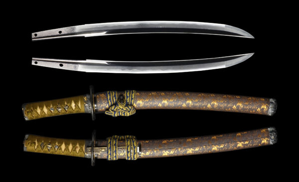 Antique Japanese Sword Wakizashi Attributed to Ujifusa<br>NBTHK <span style="color: #ff0000;">Hozon</span> Certificate - Image 13