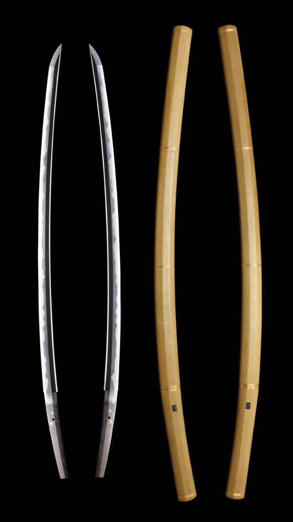 Antique Japanese Sword Katana Attributed to Noshu Ujisada <br> NTHK Kanteisho Certificate - Image 8