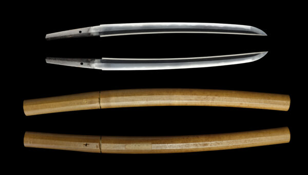 Antique Japanese Sword Wakizashi signed by Kanemune <br> NTHK Kanteisho Certificate for the blade - Image 13