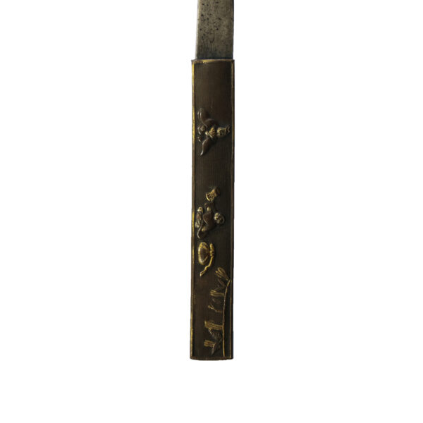 Antique Japanese Sword Wakizashi Attributed to Ujifusa<br>NBTHK <span style="color: #ff0000;">Hozon</span> Certificate - Image 25