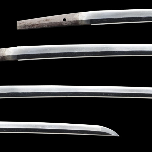Antique Japanese Sword Wakizashi Attributed to Uda<br>NBTHK <span style="color: #ff0000;">Hozon</span> Certificate - Image 2