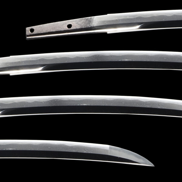 Antique Japanese Sword Wakizashi Attributed to Ujifusa<br>NBTHK <span style="color: #ff0000;">Hozon</span> Certificate - Image 2