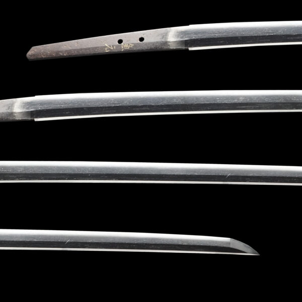 Antique Japanese Sword Katana Kin-zogan Mei Kanemoto <br>NBTHK<span style="color: #ff0000;"> Hozon </span>Certificate - Image 2