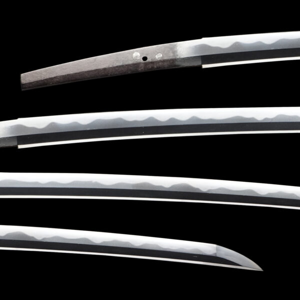 Antique Japanese Sword Katana Attributed to Noshu Ujisada <br> NTHK Kanteisho Certificate - Image 2