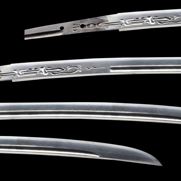 Antique Japanese Sword Wakizashi Attributed to Yamashiro Osumi no Jo Masahiro<br> NTHK Kanteisho Certificate - Image 2