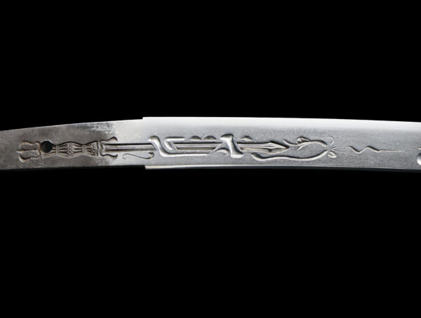 Antique Japanese Sword Wakizashi Attributed to Yamashiro Osumi no Jo Masahiro<br> NTHK Kanteisho Certificate - Image 14
