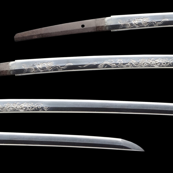 Modern Authentic Japanese Sword Katana Attributed to Yasuoki<br> NTHK Kanteisho for the blade - Image 2