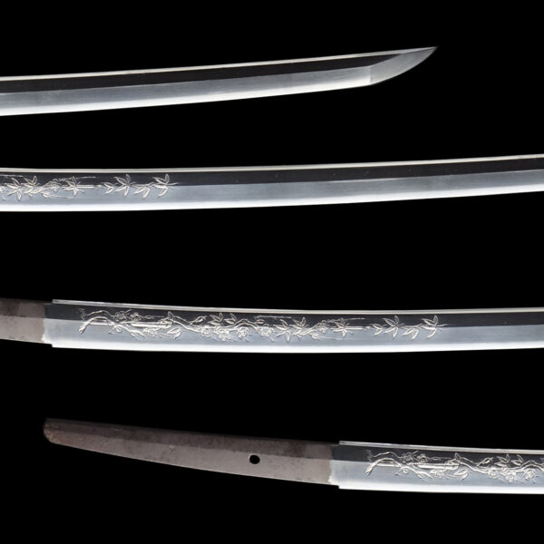 Modern Authentic Japanese Sword Katana Attributed to Yasuoki<br> NTHK Kanteisho for the blade - Image 3