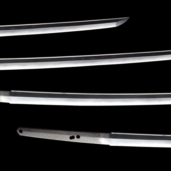 Antique Japanese Sword Katana Attributed to Fujiwara Takada <br>NBTHK<span style="color: #ff0000;"> Hozon </span>Certificate - Image 3