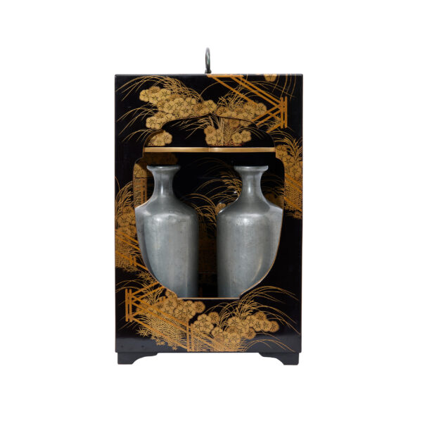 Antique Japanese Lacquer Box<br> (Bento-08) - Image 6