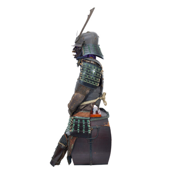Antique Mid Edo Period Samurai Armor <strong><span style="color: #ff0000;"> Tokubetsu Kicho Shiryo</span></strong> Certificate (A-51) - Image 3