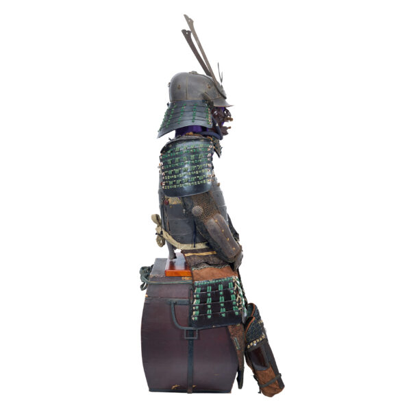 Antique Mid Edo Period Samurai Armor <strong><span style="color: #ff0000;"> Tokubetsu Kicho Shiryo</span></strong> Certificate (A-51) - Image 5