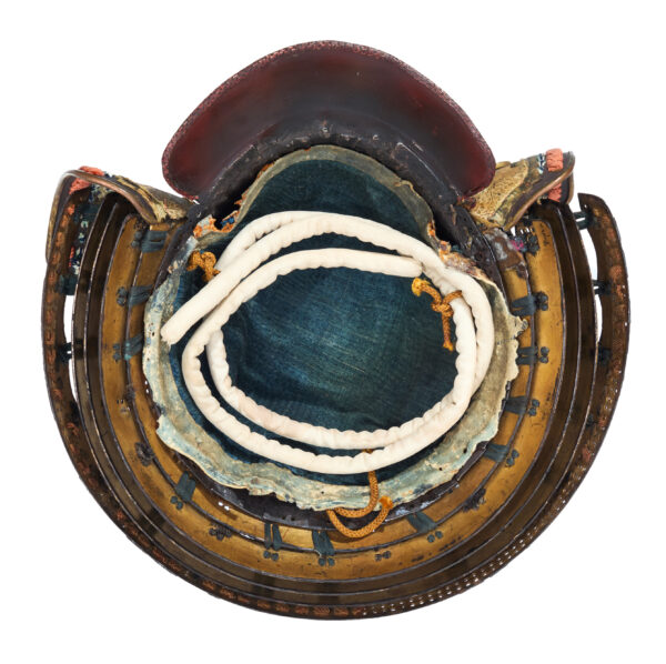 Antique Samurai Helmet <br>Late Muromachi Period <br>Rokujuni Ken Suji Kabuto <br><span style="color: #ff0000;"><strong>Tokubetsu Kicho</strong></span> Shiryo Certificate</span> (KT-68) - Image 16