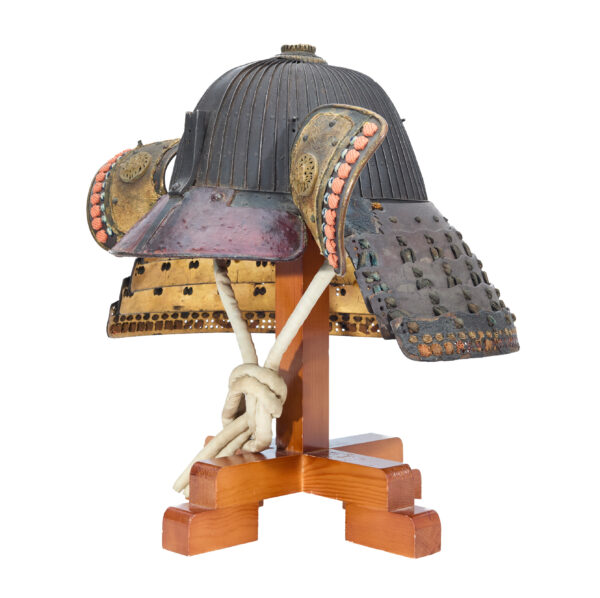 Antique Samurai Helmet <br>Late Muromachi Period <br>Rokujuni Ken Suji Kabuto <br><span style="color: #ff0000;"><strong>Tokubetsu Kicho</strong></span> Shiryo Certificate</span> (KT-68) - Image 2