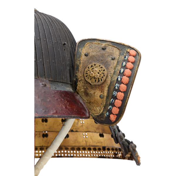 Antique Samurai Helmet <br>Late Muromachi Period <br>Rokujuni Ken Suji Kabuto <br><span style="color: #ff0000;"><strong>Tokubetsu Kicho</strong></span> Shiryo Certificate</span> (KT-68) - Image 8
