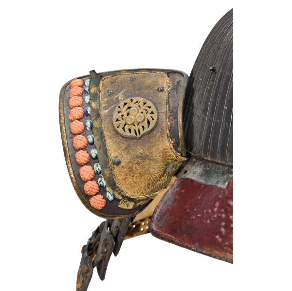 Antique Samurai Helmet <br>Late Muromachi Period <br>Rokujuni Ken Suji Kabuto <br><span style="color: #ff0000;"><strong>Tokubetsu Kicho</strong></span> Shiryo Certificate</span> (KT-68) - Image 9