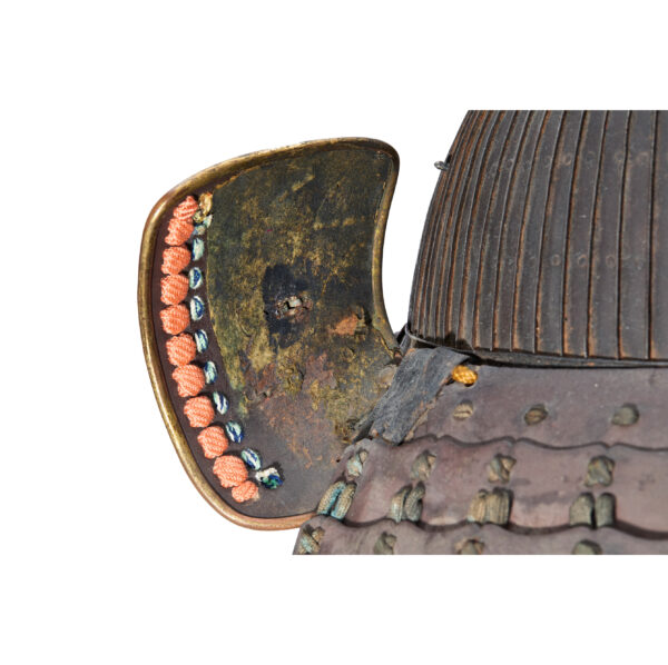 Antique Samurai Helmet <br>Late Muromachi Period <br>Rokujuni Ken Suji Kabuto <br><span style="color: #ff0000;"><strong>Tokubetsu Kicho</strong></span> Shiryo Certificate</span> (KT-68) - Image 11