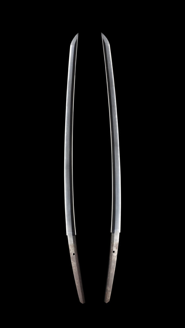 Antique Japanese Sword Katana Attributed to Naminohira Yasuyuki<br> NTHK Kanteisho Certificate - Image 7